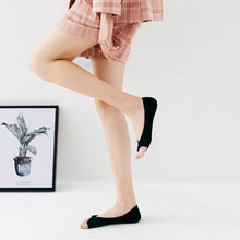 Load image into Gallery viewer, Open-toed Silicone Pad Liner Socks
