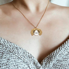 Load image into Gallery viewer, Sunflower Necklace - You Are My Sunshine
