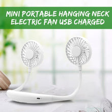 Load image into Gallery viewer, Rechargeable Mini Neck Fans
