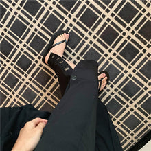 Load image into Gallery viewer, Magoloft Button Side Slit Pants
