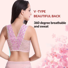 Load image into Gallery viewer, Women&#39;s Seamless Sports Lace Bra
