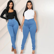 Load image into Gallery viewer, High-Rise Stretch Plus Size Jeans
