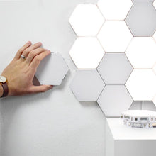 Load image into Gallery viewer, Magoloft  Hexagonal Wall Lamp Creative Geometry Assembly

