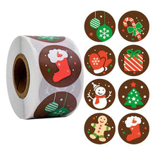 Load image into Gallery viewer, Christmas Gift Wrapping &amp; Decoration Stickers
