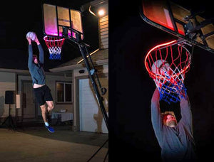 Basketball Hoop -Activated LED Strip Light-8 Flash Modes